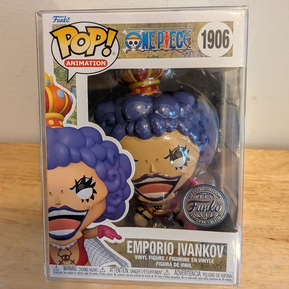 Funko Pop! Emporio Ivankov with Purple and Blue Hair